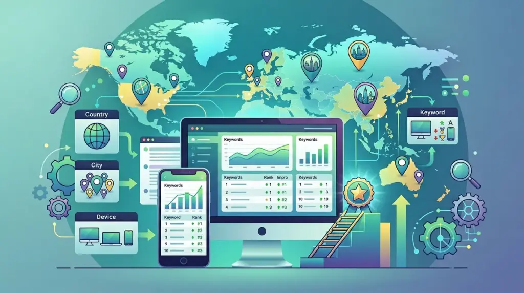 How to Check Rankings by Country City and Device